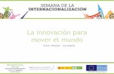 12. La Innovación para mover el mundo - Javier Megias