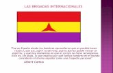 Las Brigadas Internacionales en la guerra civil española