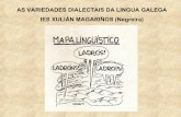 As variedades dialectais da lingua galega, por Noemí Pazó
