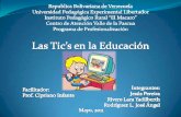 Las TIC's en educacion (upel)