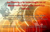 ciencia y tecnología en América Latina