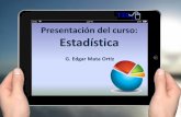 Statistics course presentation