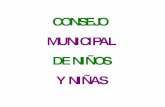 "Consejo Municipal De Niños Y Niñas"