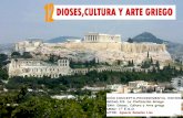Dioses,cultura y arte griego
