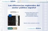 Diferencias regionales del sector público español