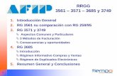 Cuatro RRGG AFIP Tecnológicas 3561, 3571, 3685 y 3749