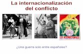La internacionalización del conflicto durante la Guerra Civil Española