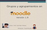 Grupos y agrupamientos - Moodle
