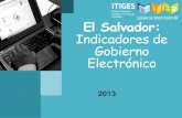 Indicadores TIC El Salvador de objetivos de desarrollo del Milenio