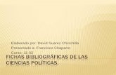 Fichas bibliográficas de las ciencias politicas