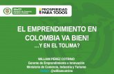 0. colombia va bien en emprendimiento