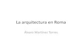 La arquitectura de roma