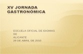 XV Jornada Gastronómica - 2010 (2)