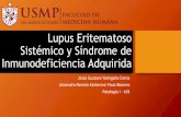 Lupus Eritematoso Sistémico y Síndrome de Inmunodeficiencia Adquirida