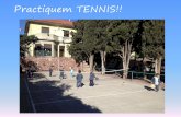 P5 practiquem tennis!