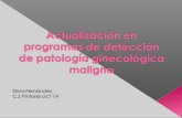 Actualizacion en protocolos de deteccion precoz de Ca. Ginecologico Dra Silvia Fernandez