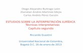 Estudios sobre la interpretación jurídica - Técnicas interpretativas - Capítulo II - Ricardo Guastini