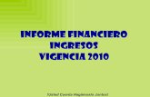 Informe financiero rendicion de cuentas 2010
