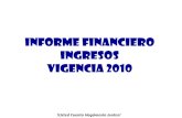 Informe financiero  2010