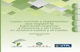 Leyes, normas y reglamentos que regulan la Educación Superior a Distancia y en Línea en América Latina y el Caribe. SEGUNDA EDICIÓN 2014