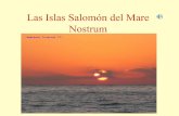 Las Islas Salomón del Mare Nostrum