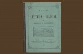 Lectura gradual  D. F. Sarmiento 1882
