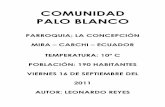 Comunidad Palo Blanco