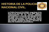 Breve Historia de la Policia Nacional Civil
