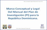 Presentación sobre la parte conceptual y legal del manual del pi para la rd.
