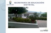 Portafolio de servicios Secretaría de Educación Distrital de Santa Marta
