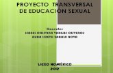 Presentacion del proyecto educación sexual