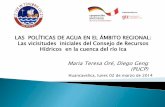 Políticas de agua a nivel regional (María Teresa Oré y Diego Geng)
