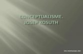Conceptualisme. joseph kosuth