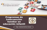 Unidad 8: Programas de Intervención Temprana en Educación Infantil