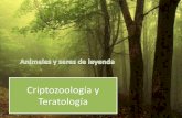 Criptozoología y teratología
