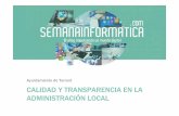 Jonathan Baena. Ayto Torrent. Calidad y transpariencia en la administración local. Semanainformatica.com 2015