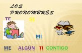 Pronombres y sus tipos (tema 7, 2013)