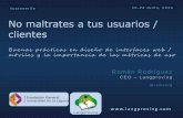 Curso UX Tenerife (No maltrates a tus usuarios) FG ULL - Apoyo implementación UI (Github, Less, MediaQueries)