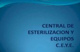 Central de esterilizacion y equipos