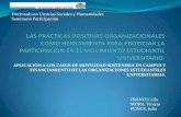 Participación Estudiantil. Movilidad, Financiamiento y PPO. Franco-Mora-Ponce