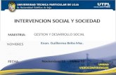 Intervencion social y sociedad 2012