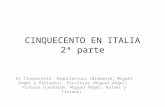 tema 10 (2ª parte) : CINQUECENTO EN ITALIA: Pintura