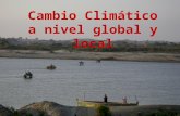 Cambio Climatico a nivel Global y Local-proyecto TACC