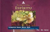 Escuela Sabatica Pastor Nic Garza El Fruto Del Espiritu Es Paz