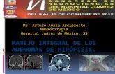 Manejo de los adenomas hipofisiarios. Dr Arturo Ayala-Arcipreste MD FAANS