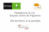 Los Sistemas de Información Geográfica para la gestión cartográfica interactiva de los Espacios verdes de la población de Figueres (Girona)