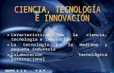 Ciencia, tecnologia e innovacion