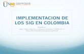 Implementacion de los_sig_en_colombia