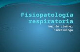 2.  fisiopatología respiratoria