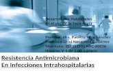 Resistencia Antimicrobiana En Infecciones Intrahospitalarias